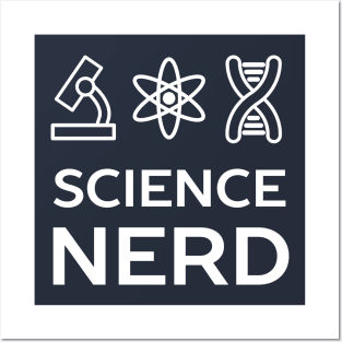 Funny Science Nerd T-Shirt Posters and Art